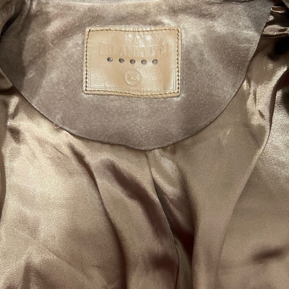 Blank NYC Suede Moto Jacket 100% Leather - Picture 6 of 11